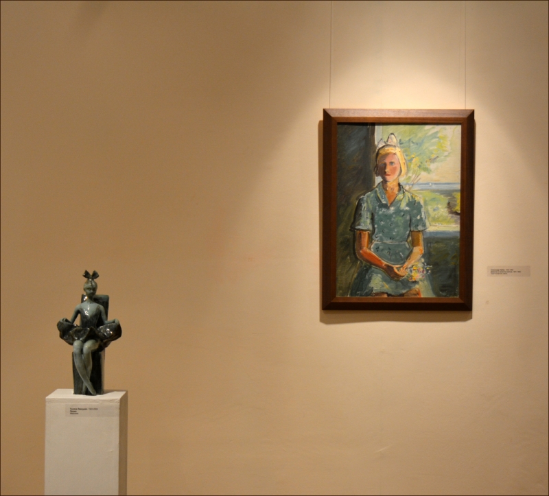 В Художественном музее открылась выставка «Девочка в зеленом платье»