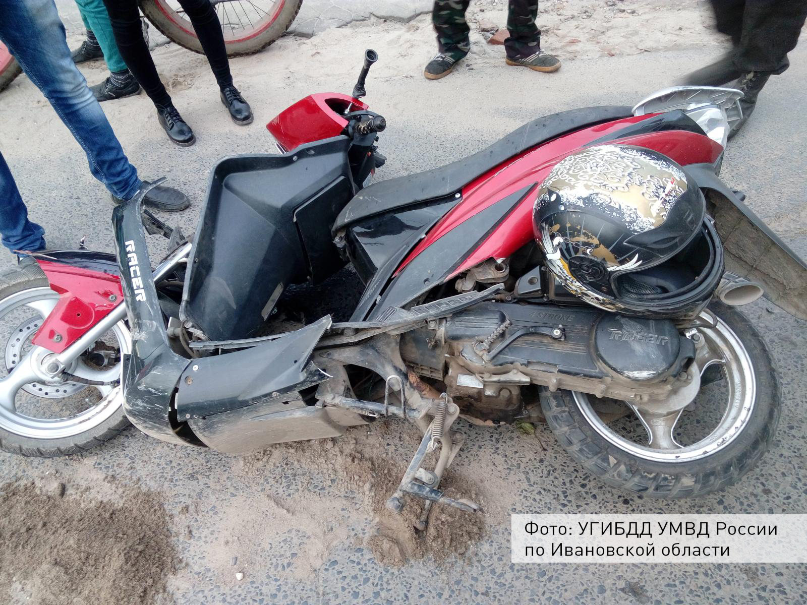 В Шуе мотоциклист скончался от полученных травм при столкновении с автобусом