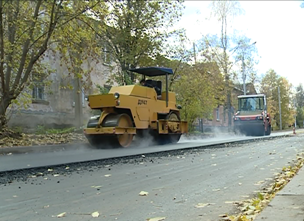 Сезон дорожно-строительных работ в Иванове завершается
