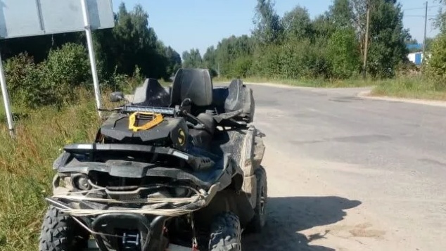 Водитель снегоболотохода в Ивановской области получил переломы ребер