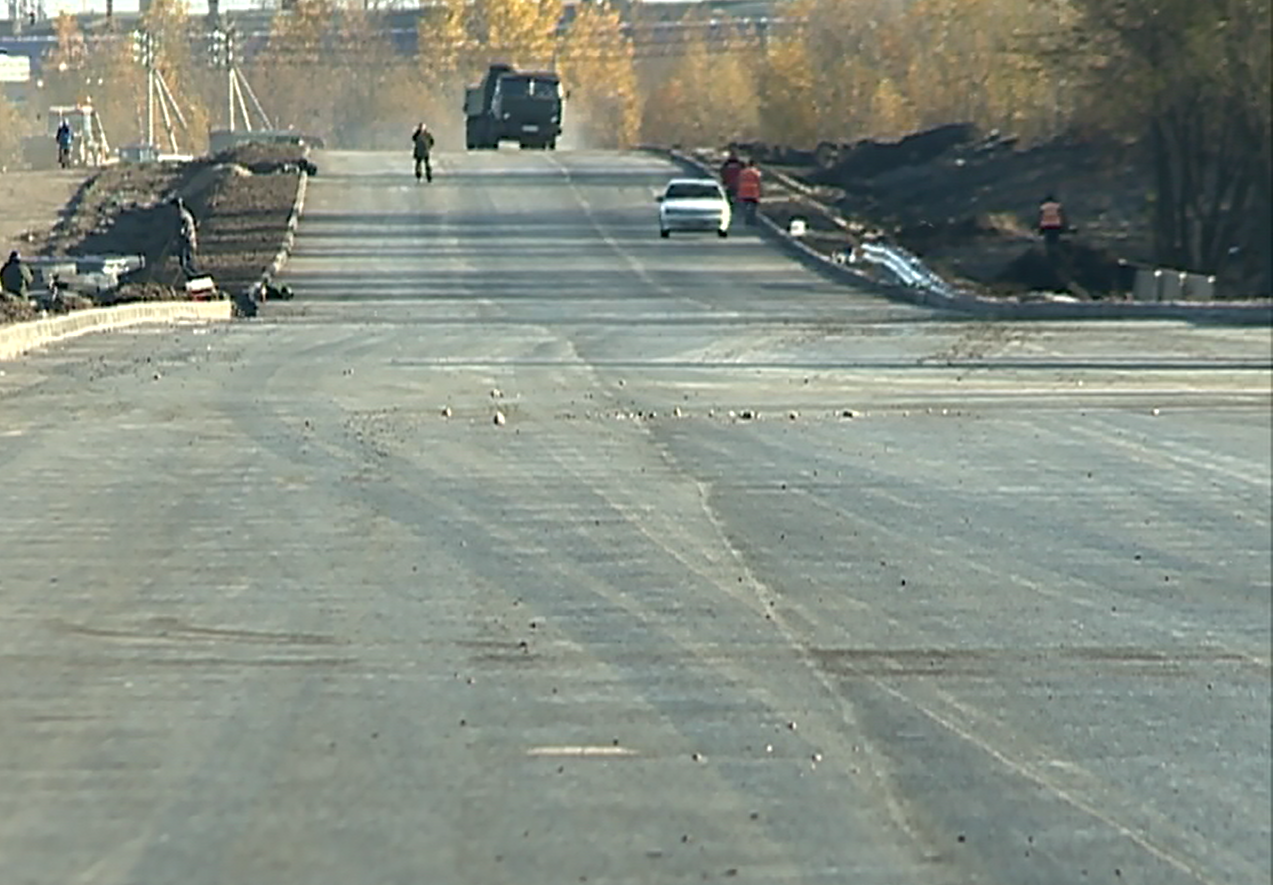 В Иванове на улице Станкостроителей завершается реконструкция второго этапа дороги западного обхода