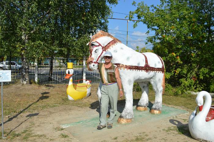 Конь с герба Кохмы "поселился" в Иванове
