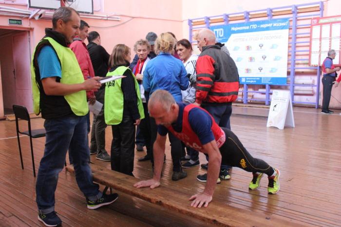 В Иванове люди старшего поколения приняли участие в фестивале ГТО