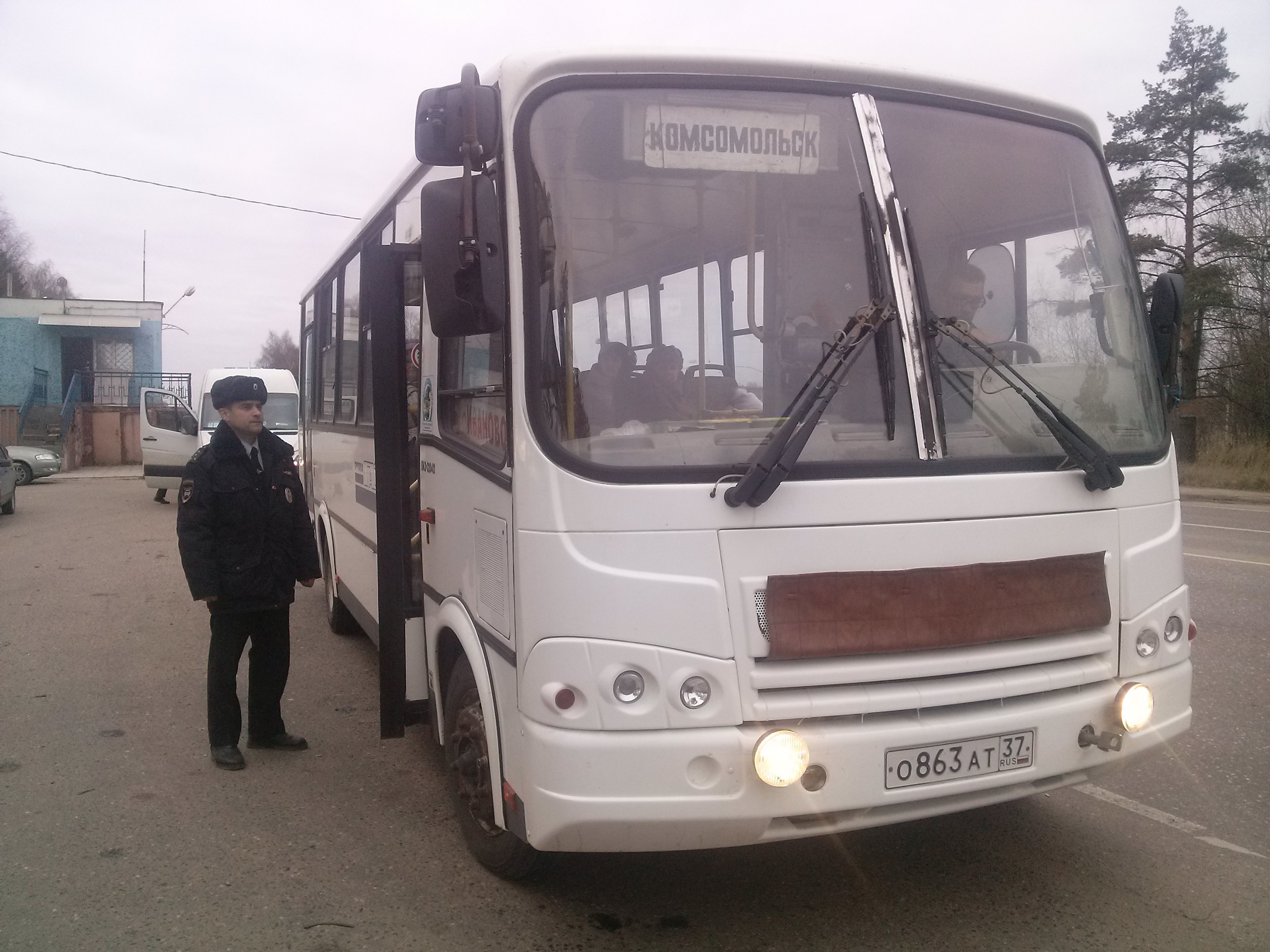 Два междугородных автобуса в Ивановской области вышли в рейс с нарушениями