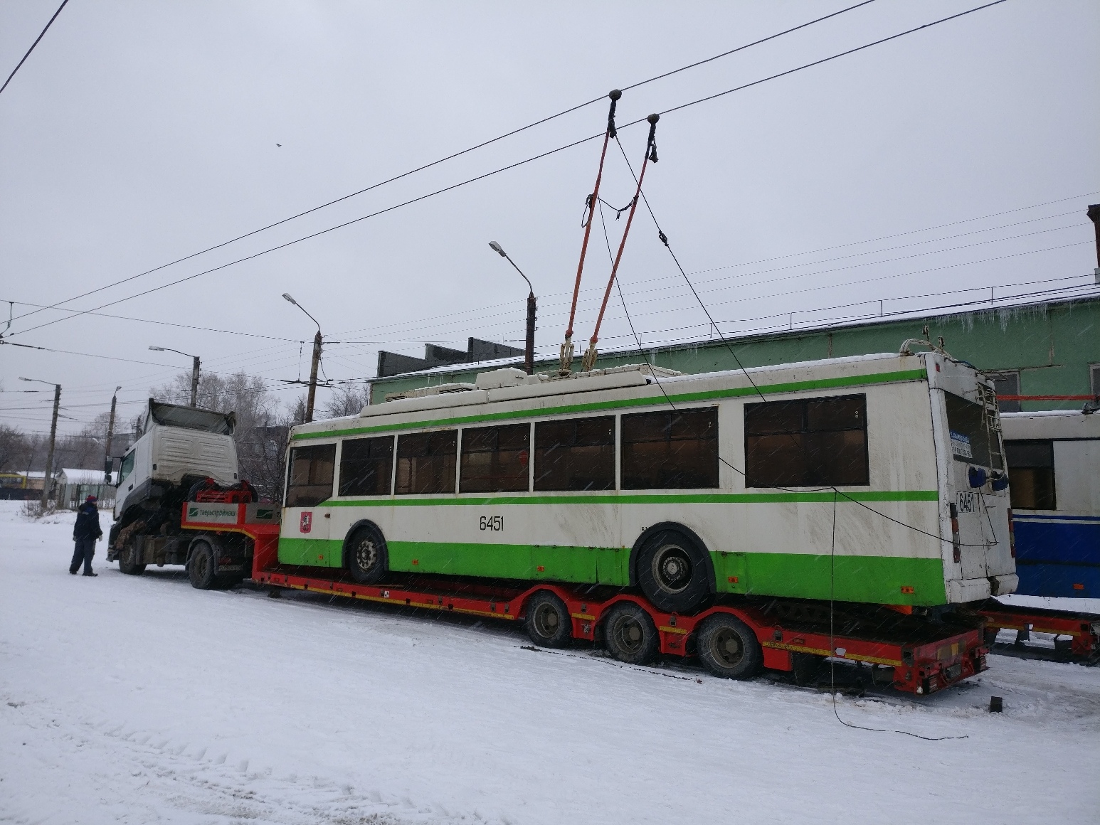 В Иваново прибыли еще два московских троллейбуса (ФОТО)