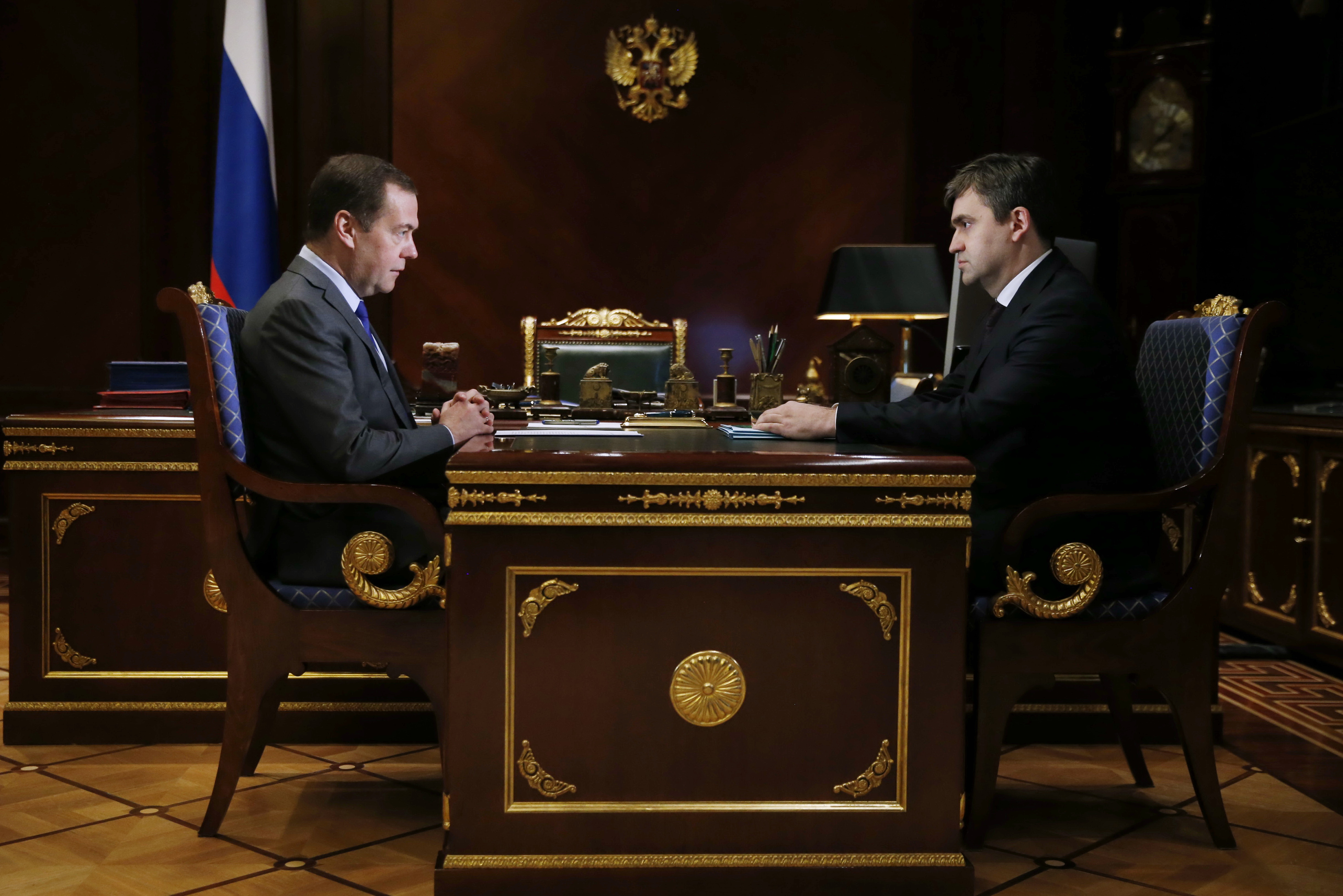 По итогам встречи Дмитрия Медведева и Станислава Воскресенского принят ряд решений по развитию региона (ВИДЕО)