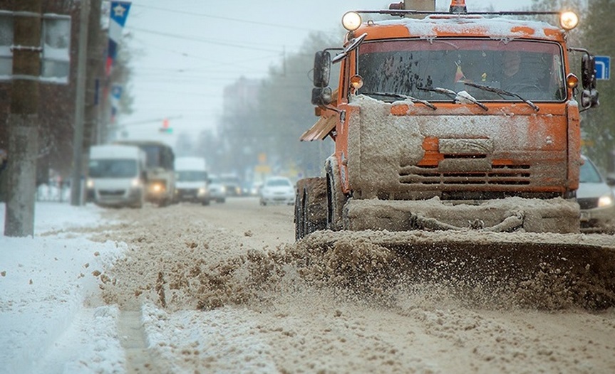 С начала зимы с улиц Иванова вывезли почти 55 тысяч кубометров снега