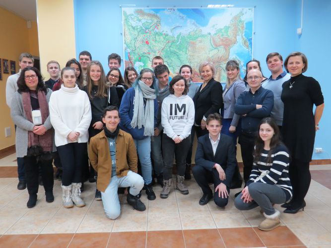 Французские школьники учат русский язык в Иванове