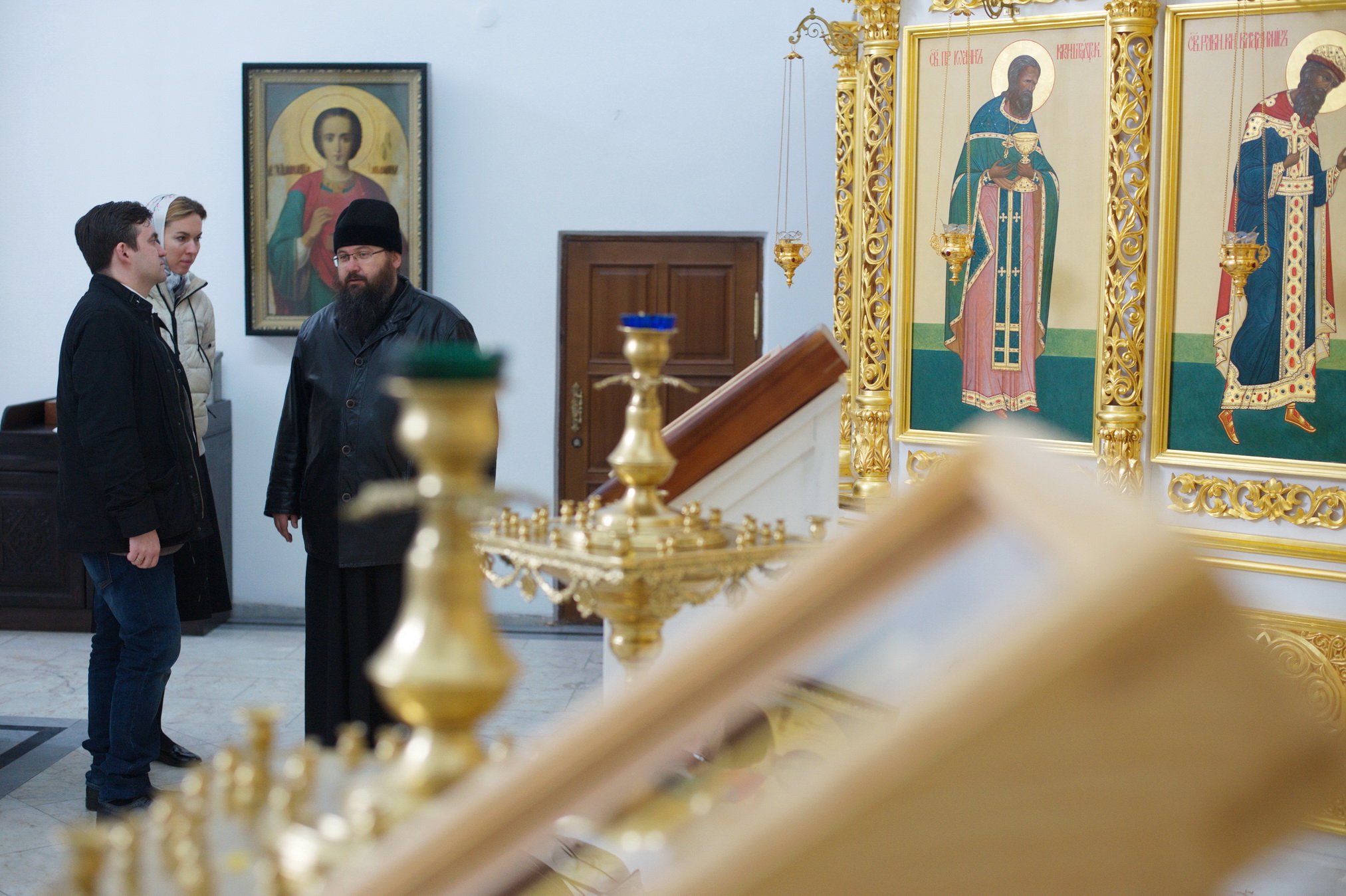 Станислав Воскресенский посетил монастыри в селах Введенье и Дунилово