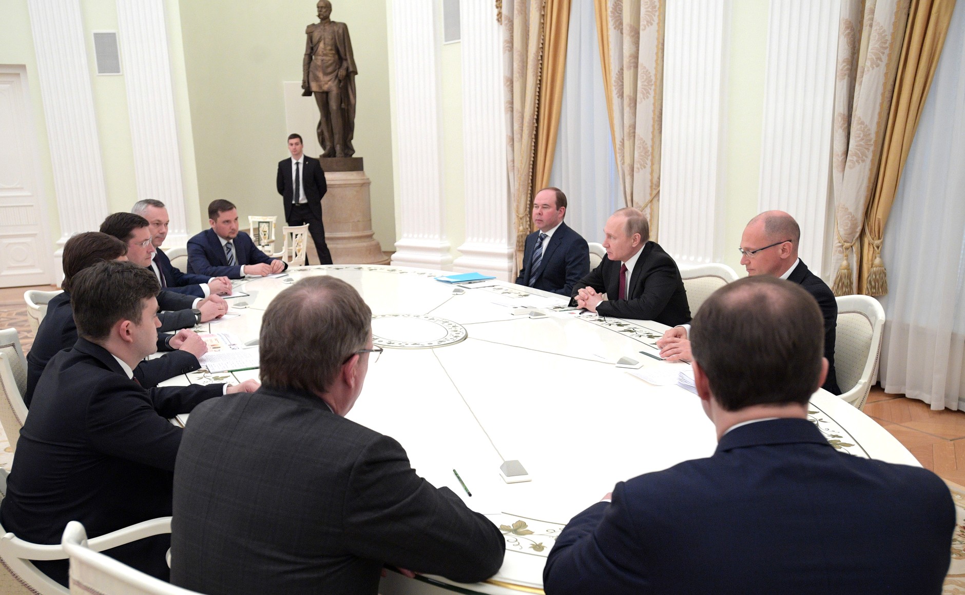 Станислав Воскресенский принял участие во встрече Владимира Путина с успешными выпускниками программы подготовки управленческих кадров