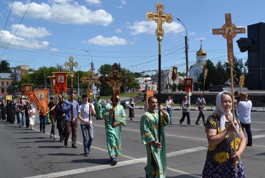 В Иванове ограничат движение транспорта по пути следования крестного хода