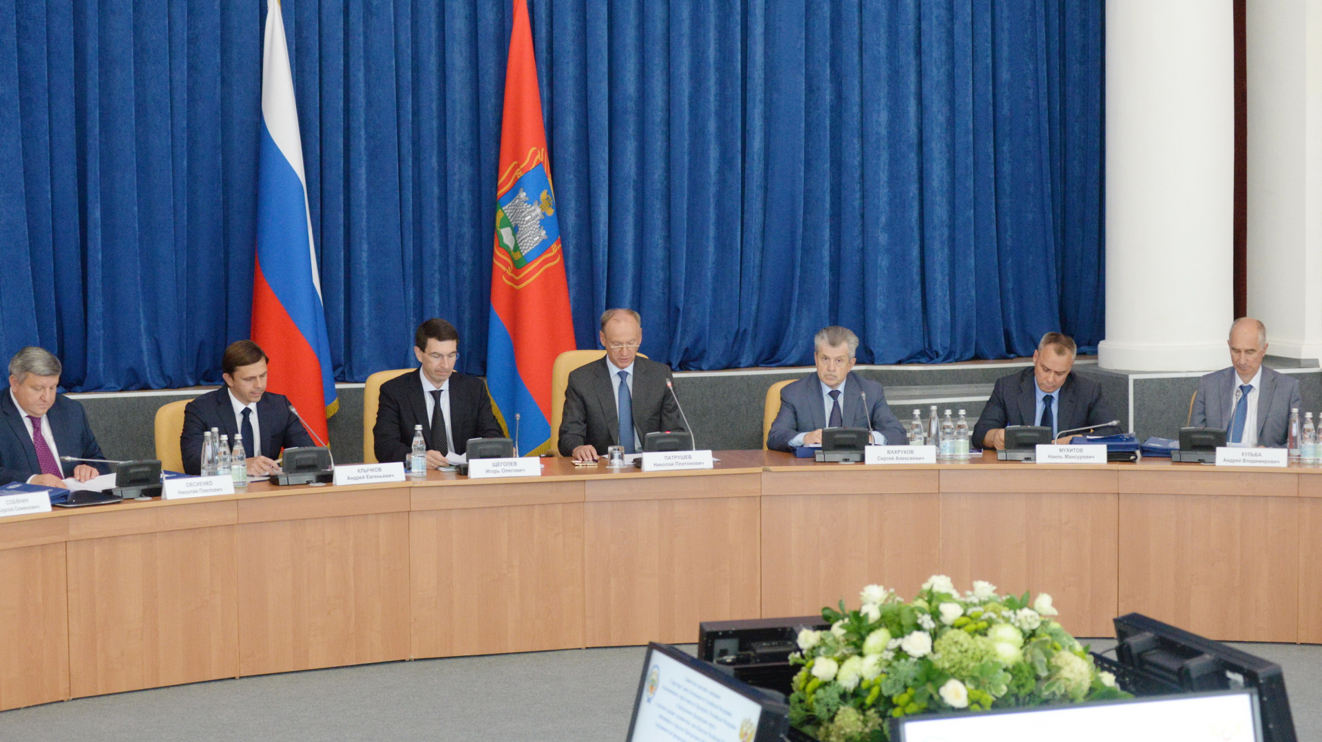 Станислав Воскресенский принял участие в заседании Совета безопасности в Орле