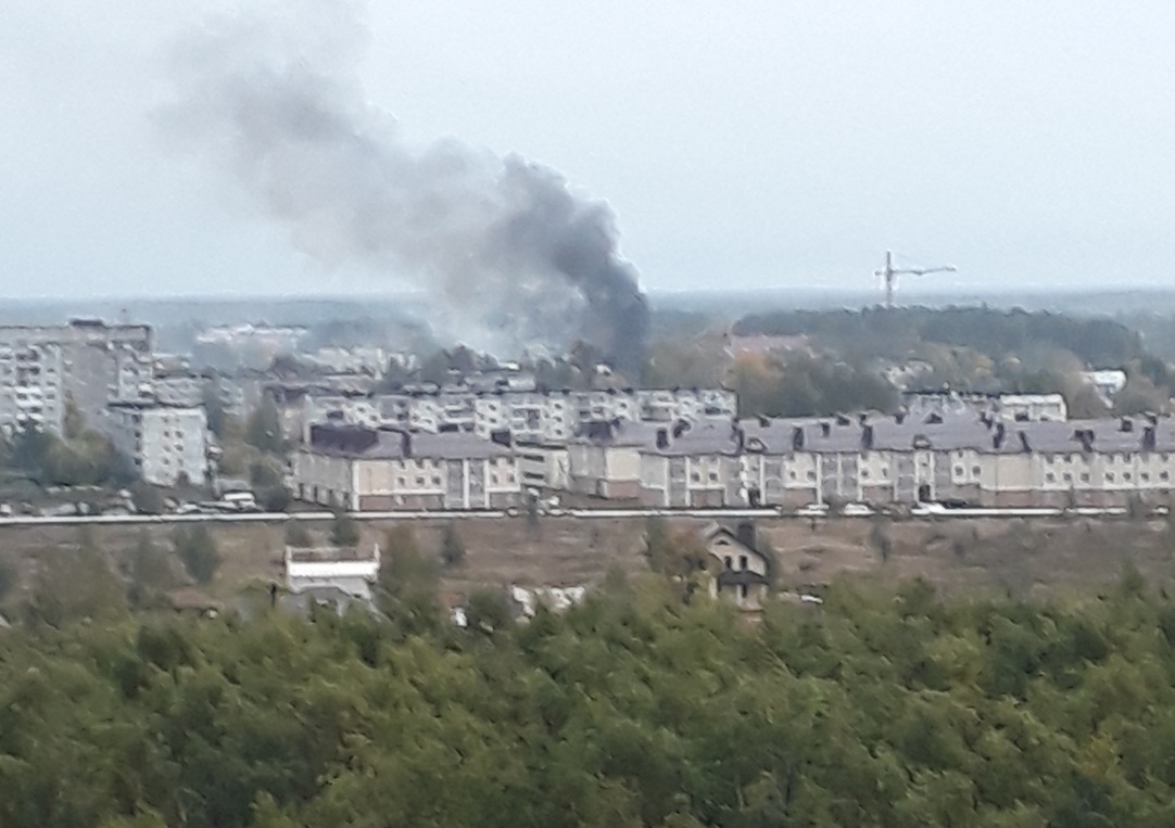 Бесхозные здания горели в Иванове и Кохме (ФОТО)