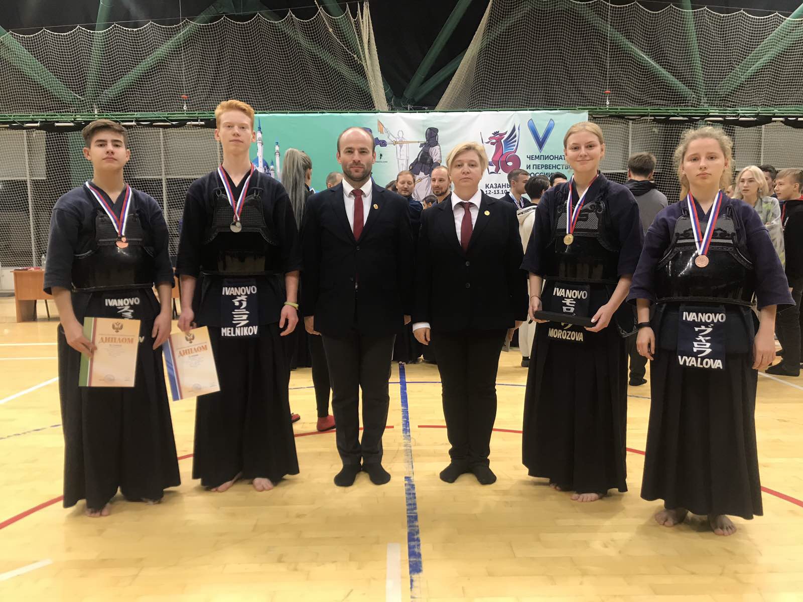 Сборная команда Ивановской области в личных состязаниях на Первенстве России по кендо завоевала четыре медали