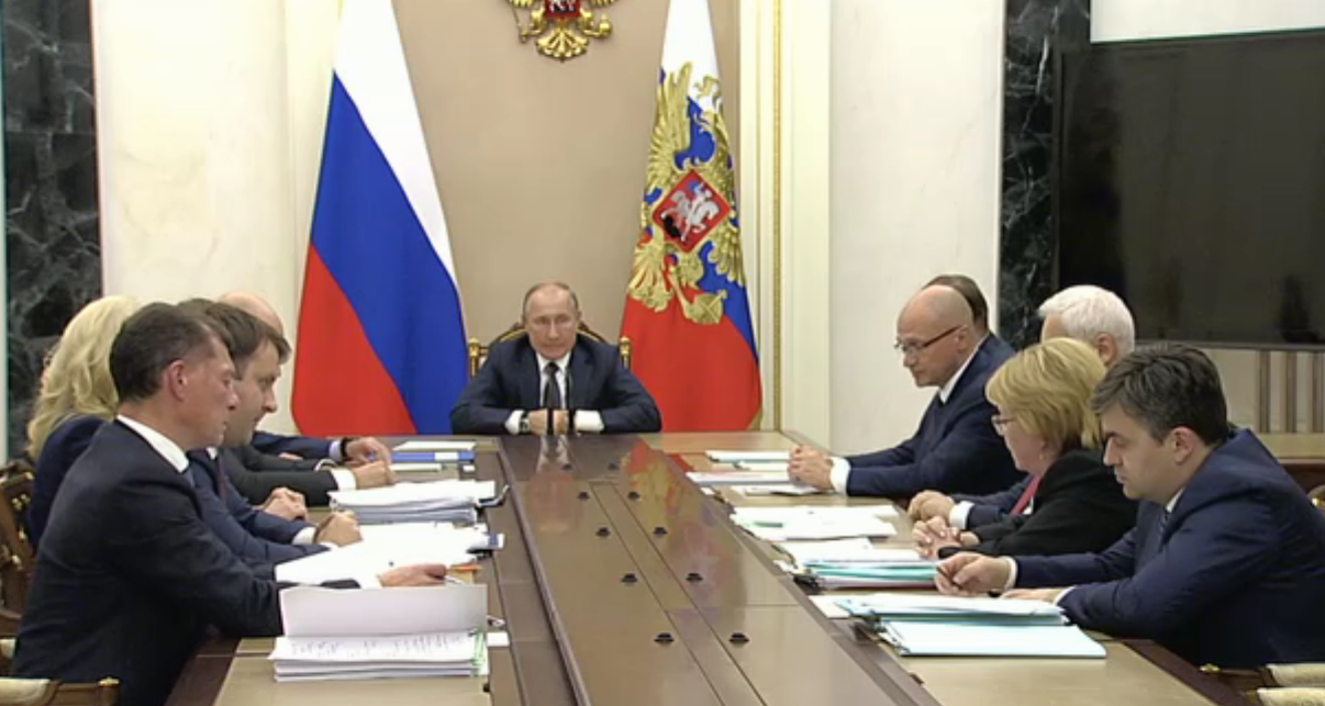 Станислав Воскресенский принял участие в совещании у Президента РФ 