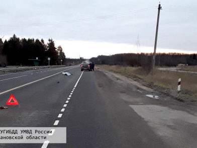 Погибший на трассе в Ивановской области пешеход попал под колеса сразу двух автомобилей
