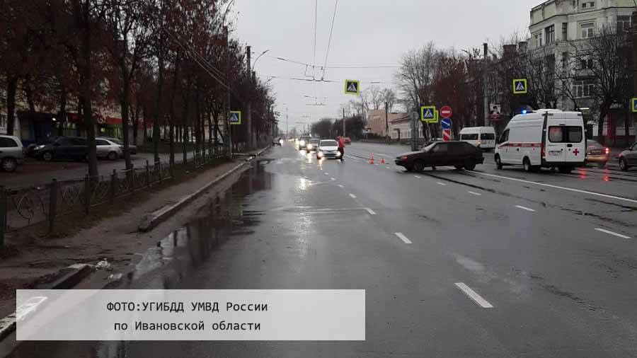 В Иванове на пешеходном переходе сбили подростка