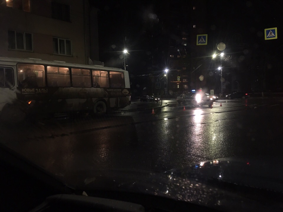 В Иванове пассажирский автобус насмерть сбил пешехода (ВИДЕО)