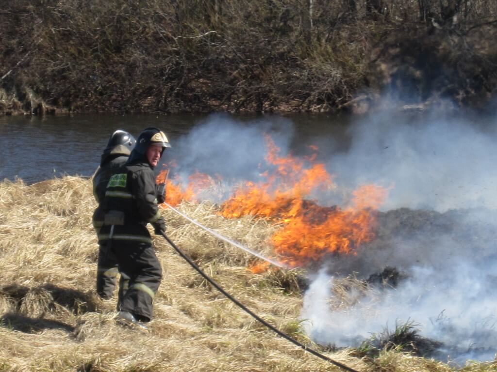Поджоги сухой травы в Ивановской области достигли угрожающих масштабов