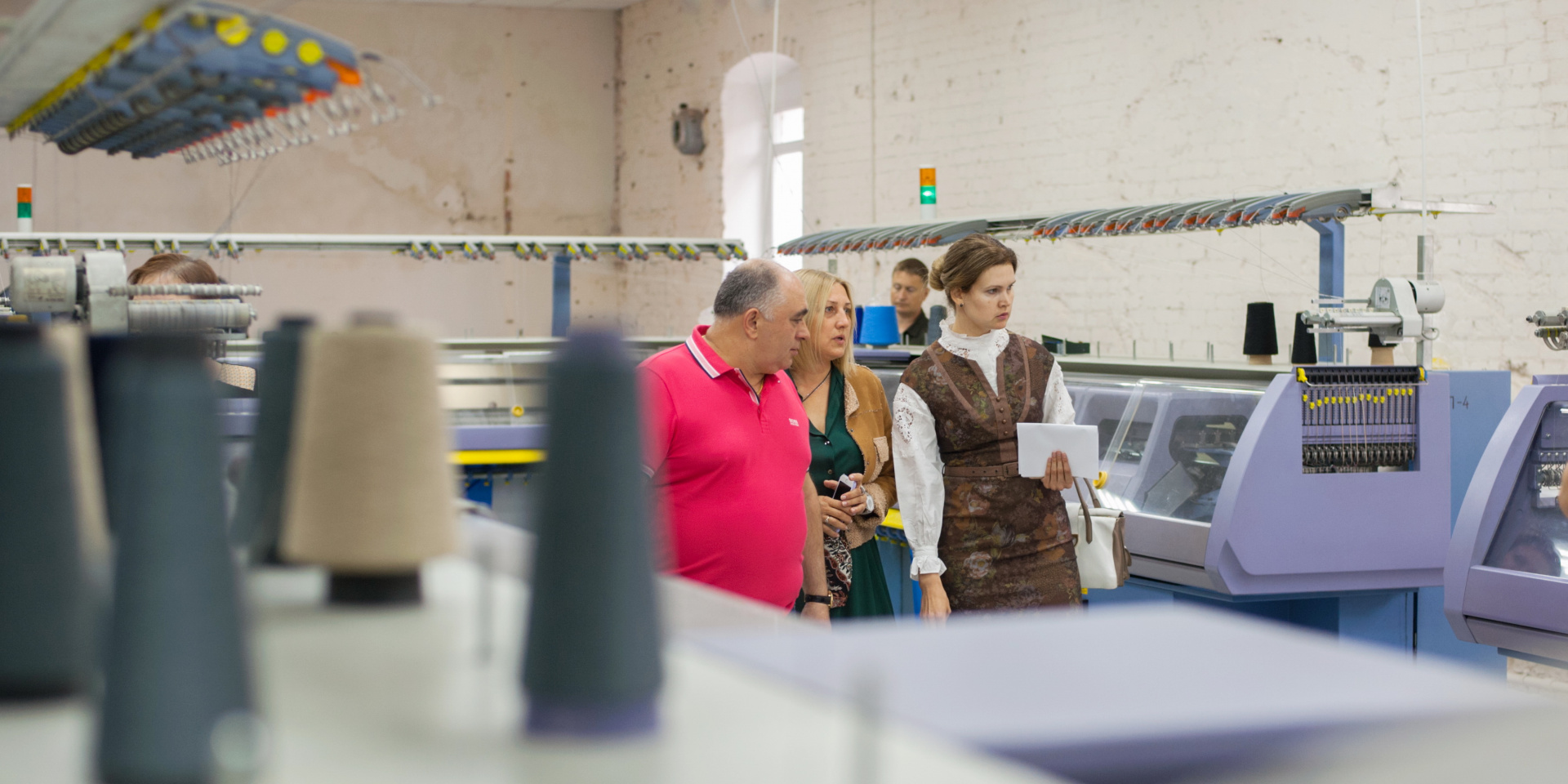 В Приволжске реализуется инвестпроект по созданию нового текстильного производства
