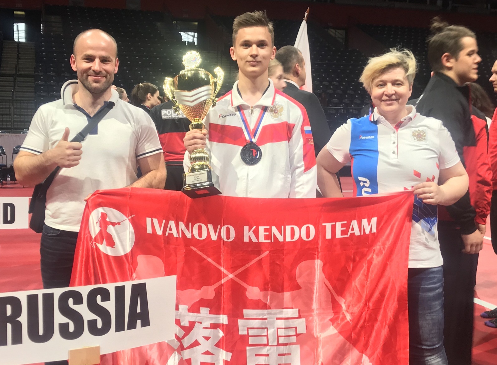  Ивановец стал серебряным призером Первенства Европы по кендо