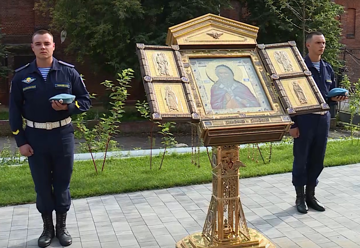 На несколько дней в Иваново привезли икону святого пророка Илии