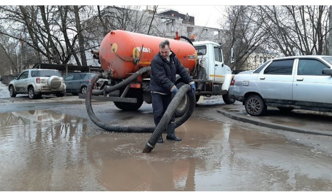 В Иванове за выходные планируют откачать около 1600 кубометров воды (ФОТО, ВИДЕО)