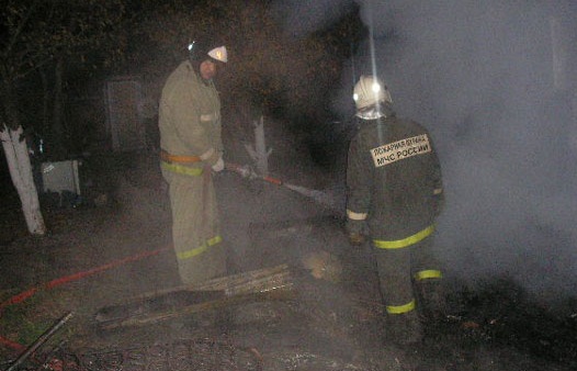 При пожаре в гаражном кооперативе в Тейкове погиб мужчина