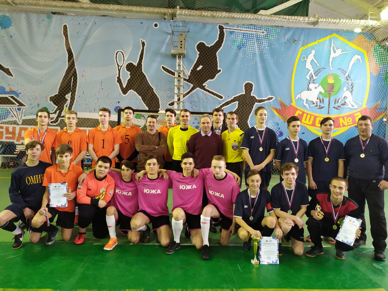 В Иванове прошли финальные соревнования по мини-футболу среди школьных команд