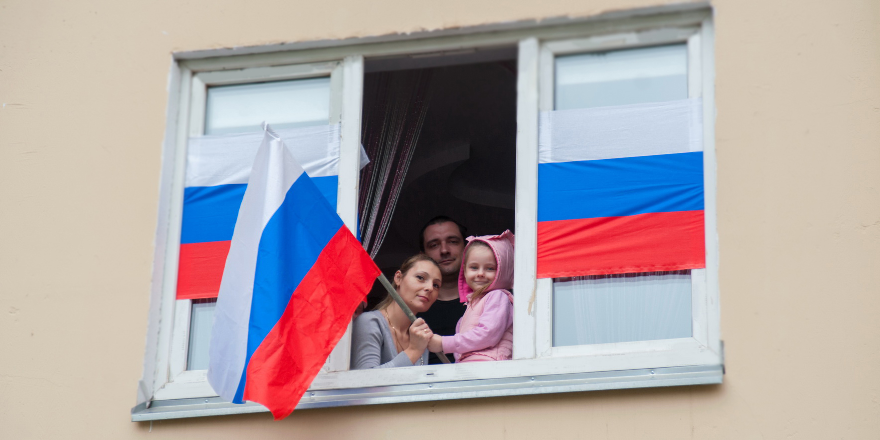 В День Победы жители Ивановской области участвуют в акции «Флаги России» (ВИДЕО)