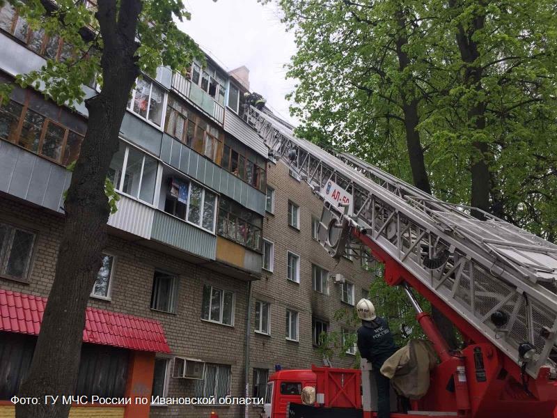 В Иванове при пожаре в квартире погибла женщина-инвалид