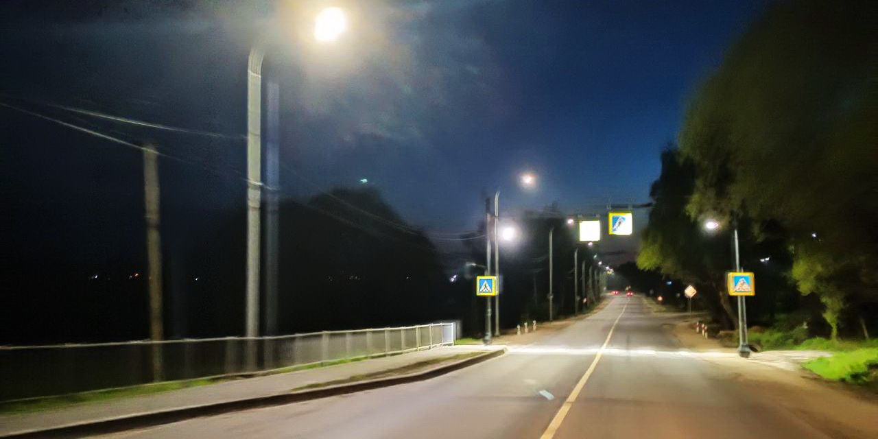В Кохме восстановлено освещение дороги в направлении к деревне Богданиха