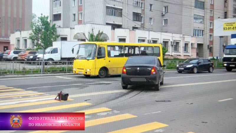 17-летний водитель без прав спровоцировал ДТП в Иванове