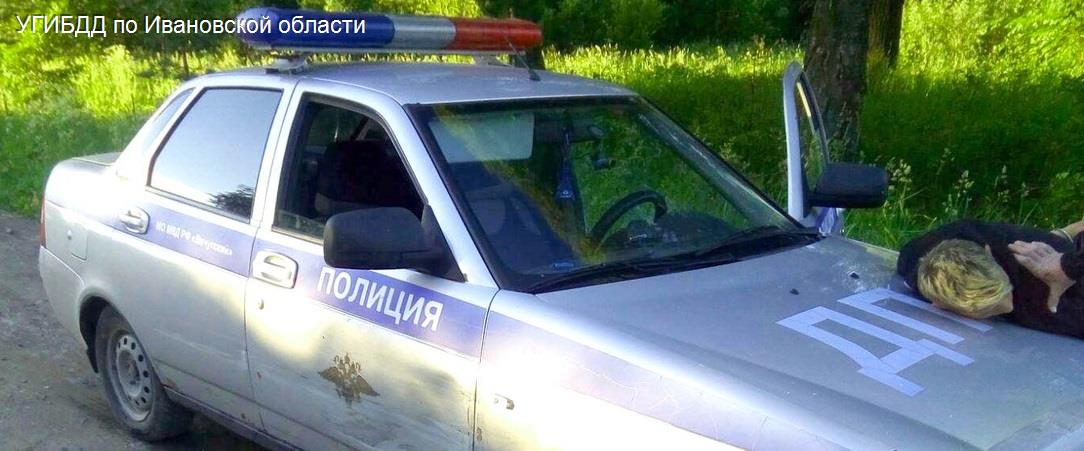В Ивановской области сотрудники ГИБДД применили оружие для задержания нарушителя