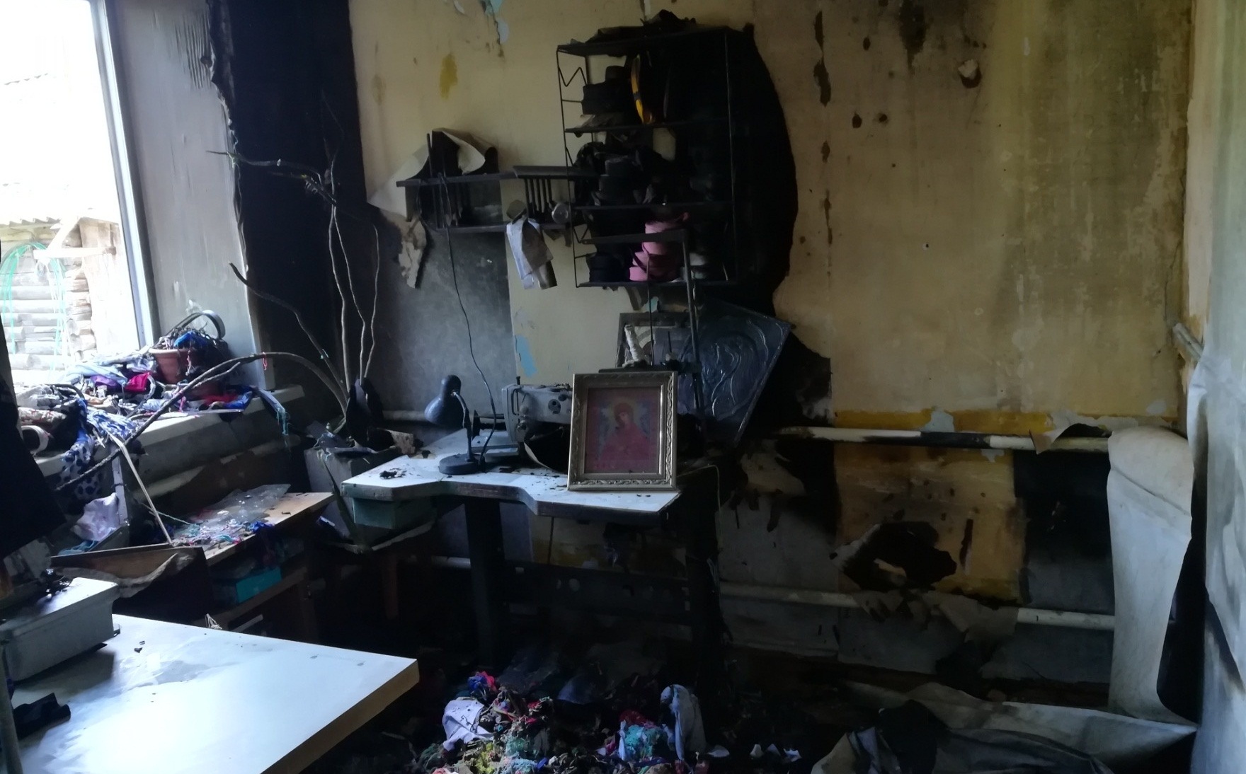 В Иванове 4-летний ребенок устроил дома пожар 