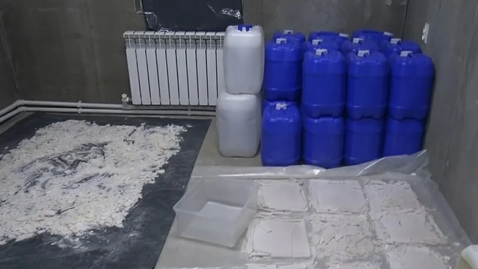 В Ивановской области обнаружили подпольную лабораторию с 192 килограммами наркотиков