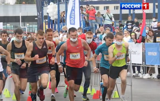 Кинешемец завоевал "бронзу" во Всероссийском забеге «Беги, герой!»