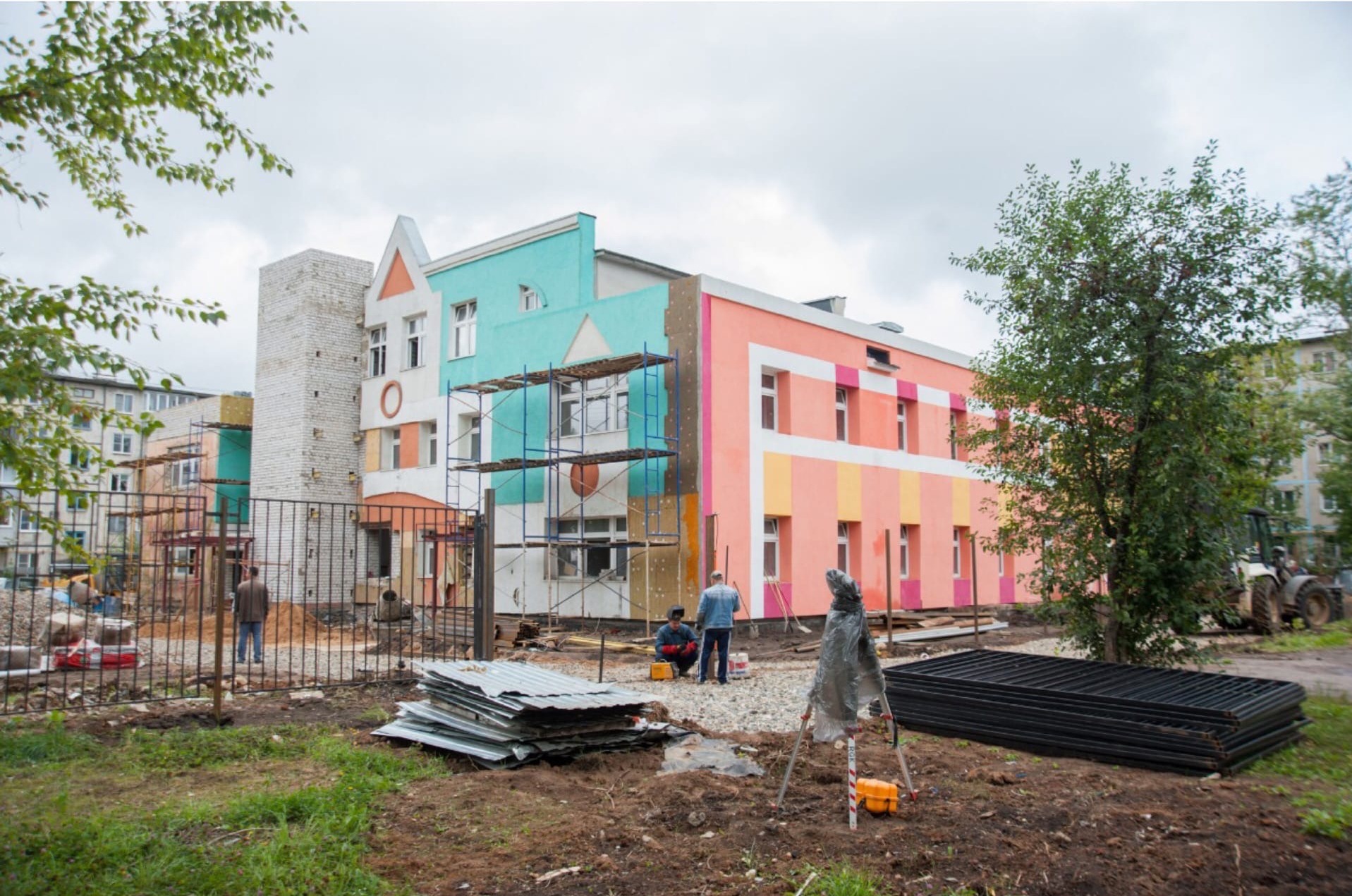 Реконструкция детского сада "Теремок" в Кохме вышла на финишную прямую 