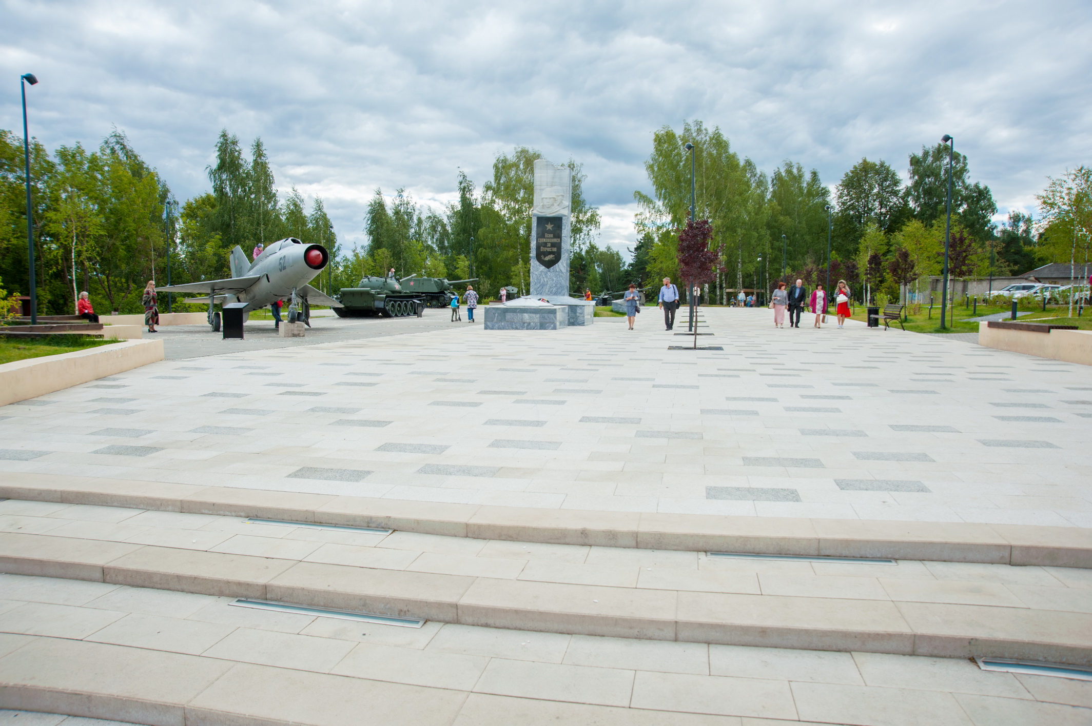 Благоустройство парка имени 35-летия Победы в Кинешме продолжится