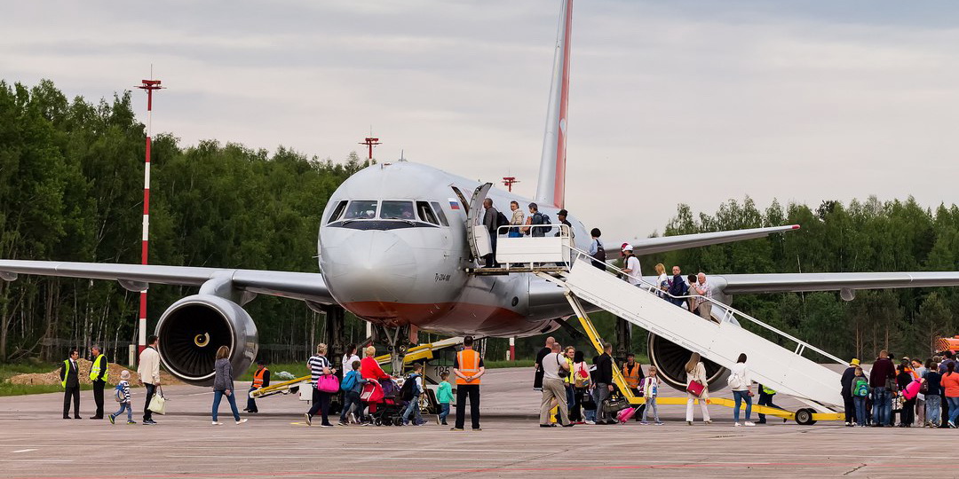 Объем пассажирских авиаперевозок через аэропорт «Иваново» увеличился в полтора раза