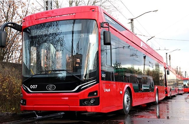 В Иваново продолжаются поставки троллейбусов нового поколения