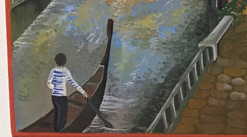 Южская мастерица рисует Венецию и ее аналог в Ивановской области