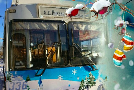 В Иванове организовали «Новогодний троллейбус в стихах»