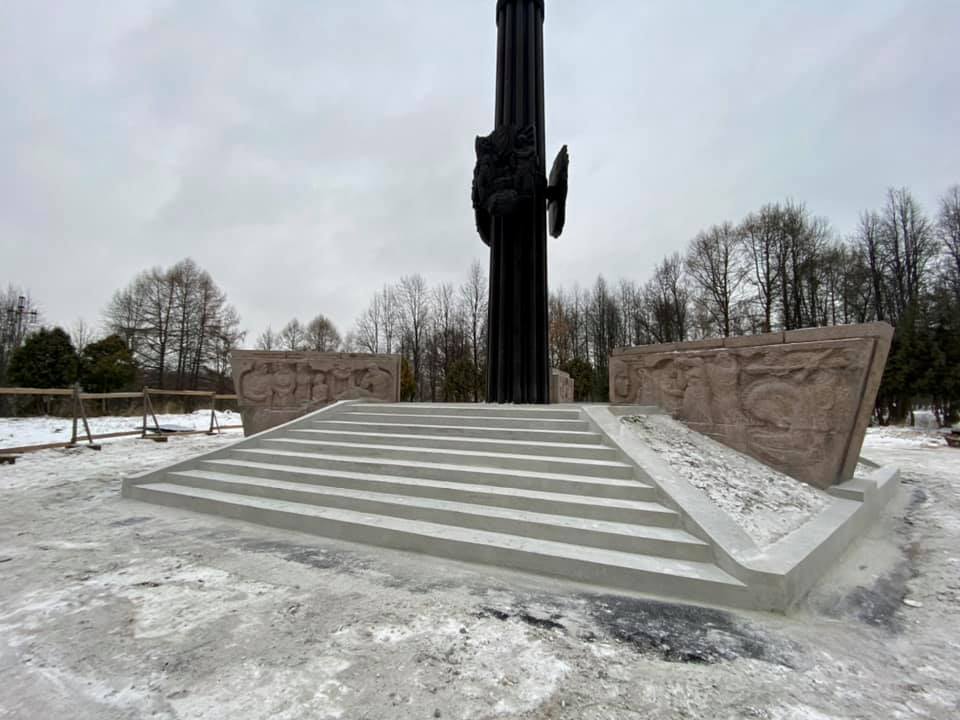 В Иванове обновили лестницы мемориала «Красная Талка»
