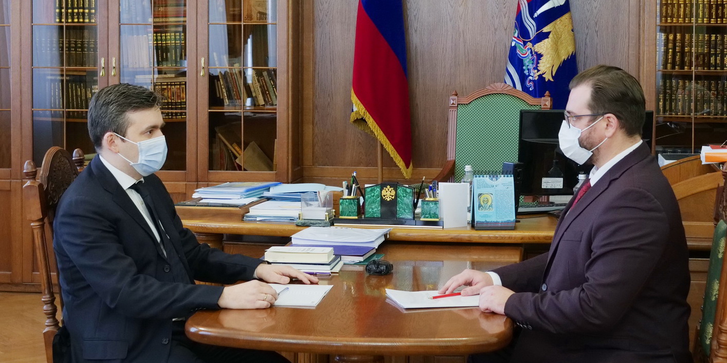 Губернатор обсудил с главой областного центра стратегию развития Иванова
