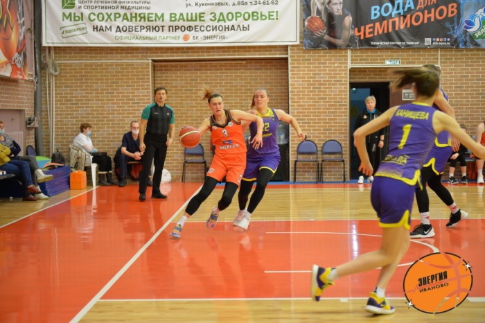 Ивановские баскетболистки сыграли второй матч с вологодской командой