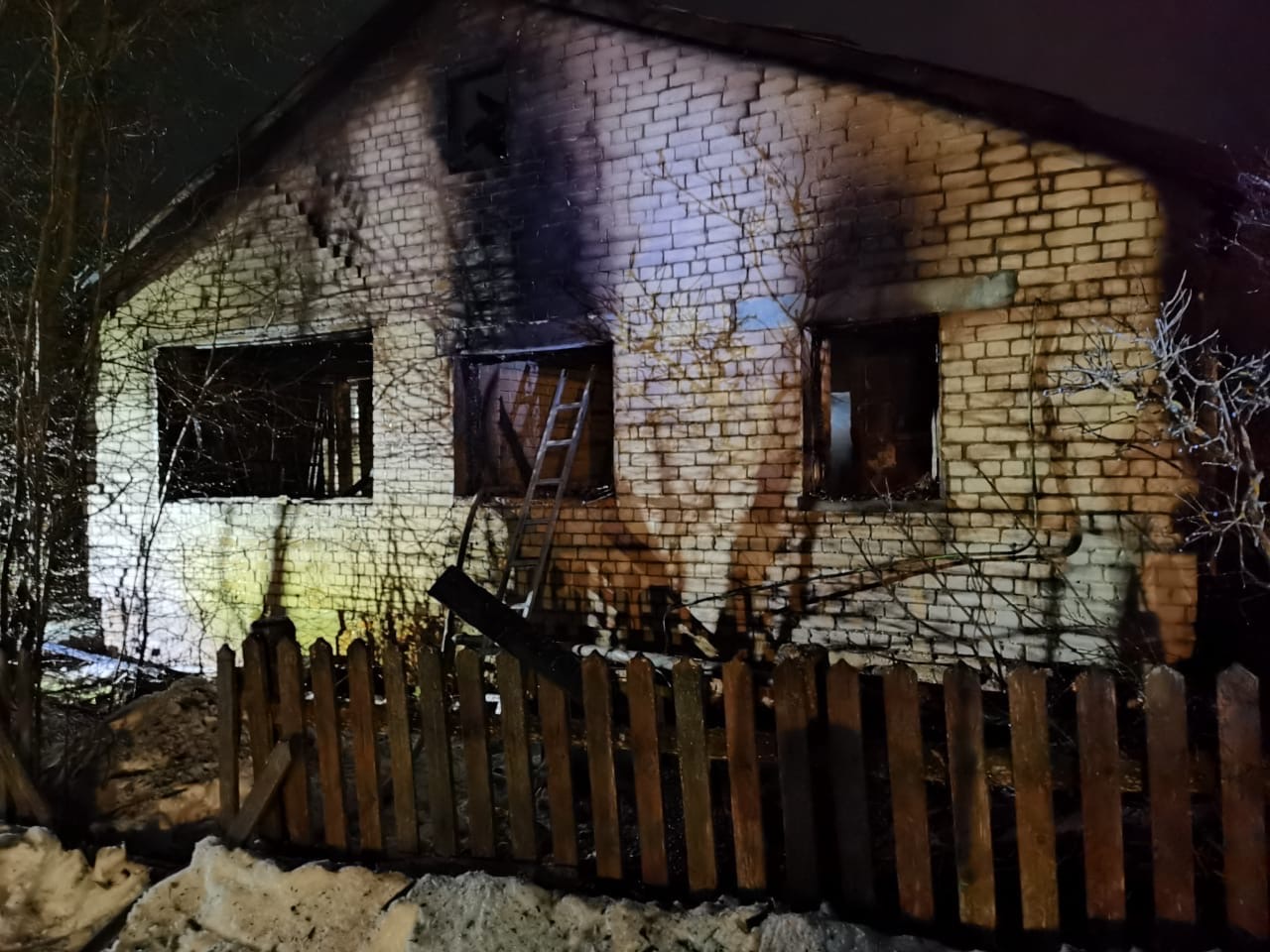 В Ивановской области при пожаре погиб мужчина