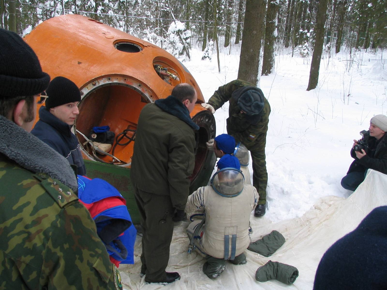 Ивановские приборы контролировали состояние космонавтов после тренировочного спуска