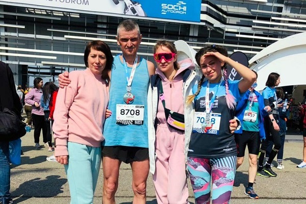 Семья из Ивановской области участвовала в марафоне на трассе Формулы – 1