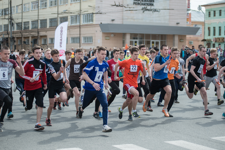 В Иванове стартовал прием заявок на участие в легкоатлетической эстафете и пробеге